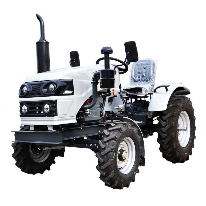 2WD 農用トラクター 12hp-24hp ベルトドライブ 4 ストック 水冷却 ディーゼルエンジン