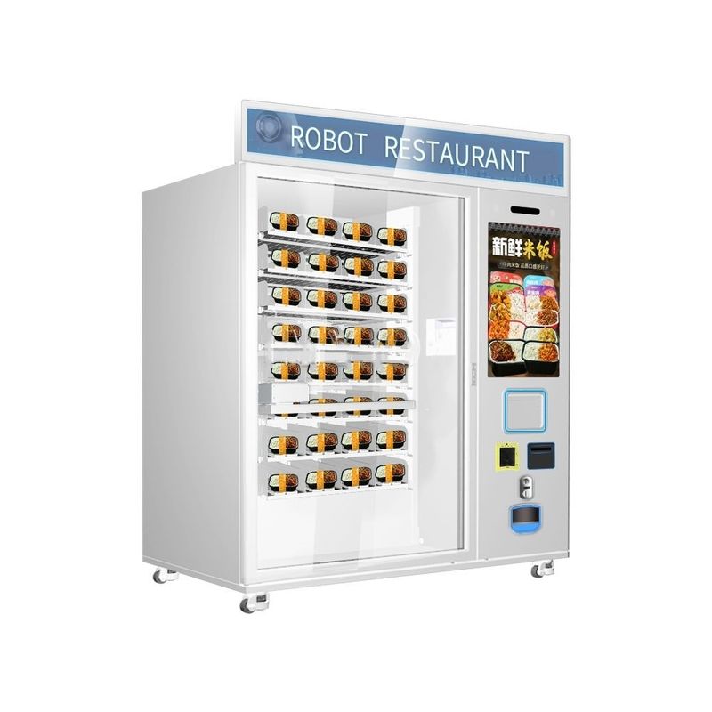 ホットセール ファーストフード コーヒー カップケーキ 自動 32インチ タッチスクリーン マイクロ波温め 自動販売機