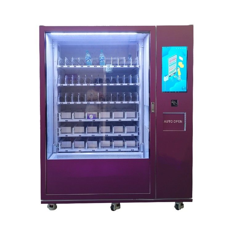 ハイテク オートオープン ドア スナック 冷たい飲み物 エレベーター 自動販売機