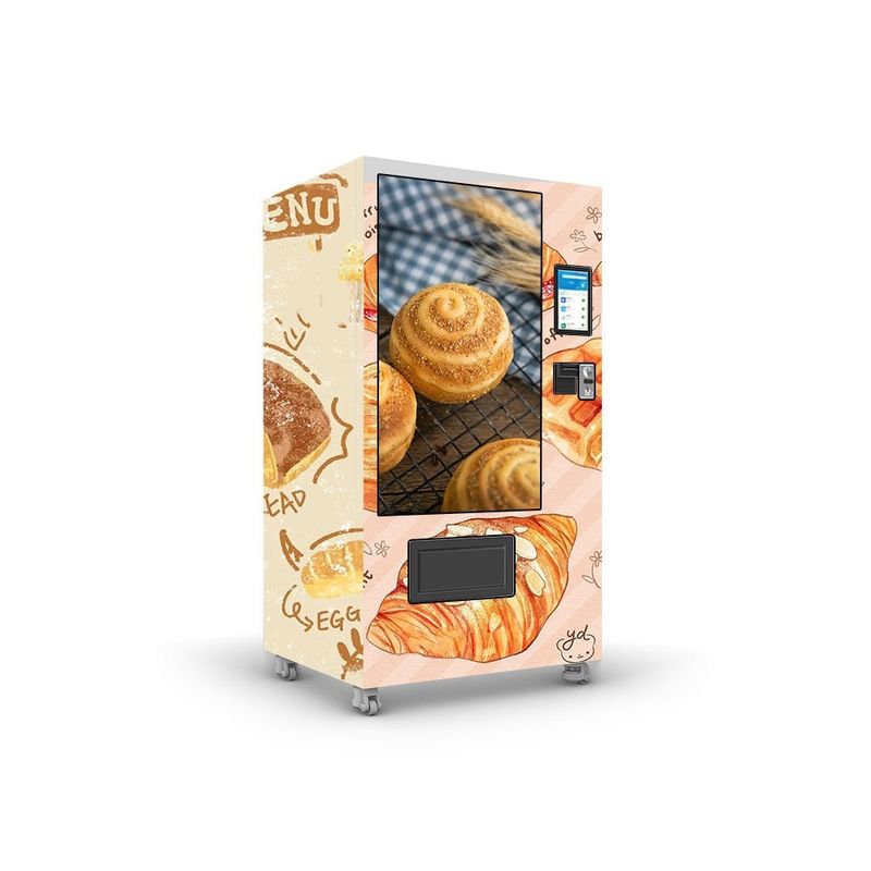 50W自動パン スナック 食品と飲料 製品 Qr 給付自動販売機