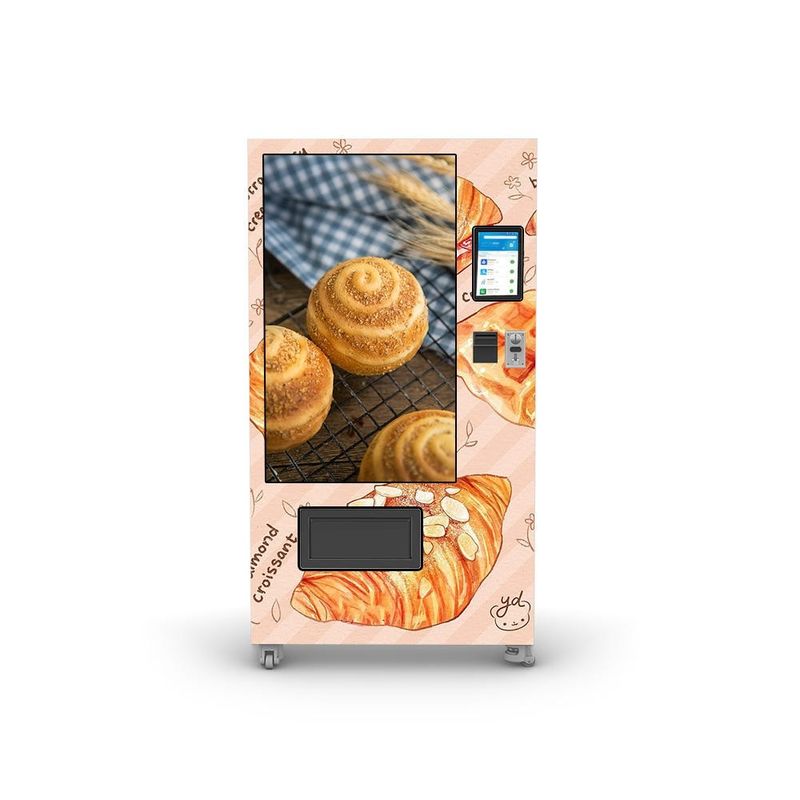 50W自動パン スナック 食品と飲料 製品 Qr 給付自動販売機
