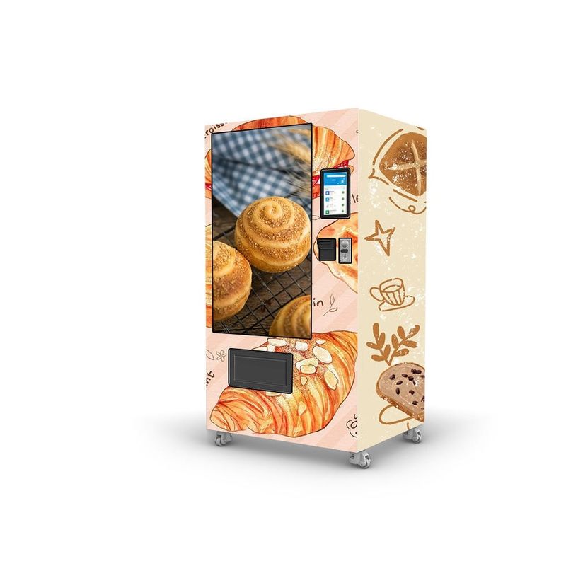 50W自動パン スナック 食品と飲料 製品 Qr 給付自動販売機