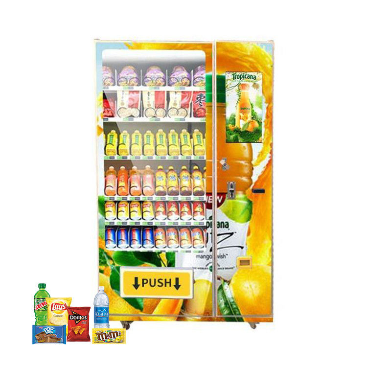 ショッピングモール 冷酒 カスタマイズされた色彩絵 ステッカー 販売機 スクリーン付き