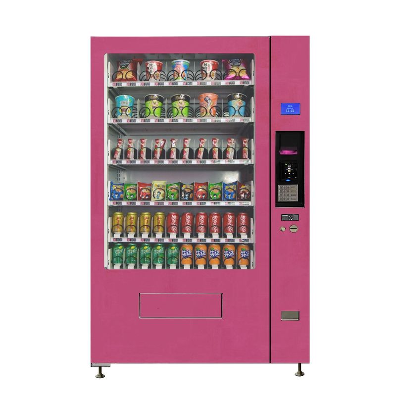 ホテルと地下鉄駅のための金属販売機 24時間サポート 販売後サービス