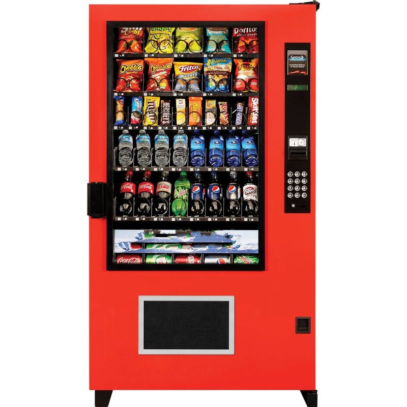 高度なタッチスクリーン技術 自動ジュース販売機 大量製品選択